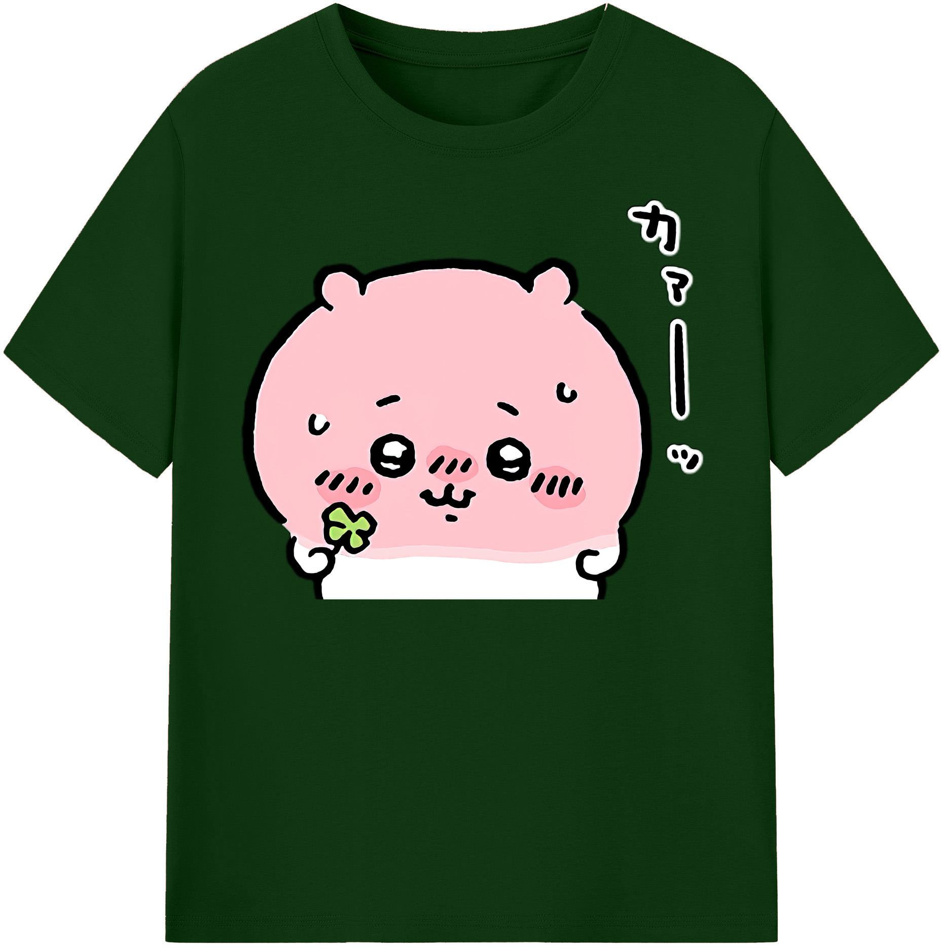 （画像用） ちいかわ ちいかわ Chii-kawa chiikawa 綿100％半袖Tシャツ（フロントプリント）